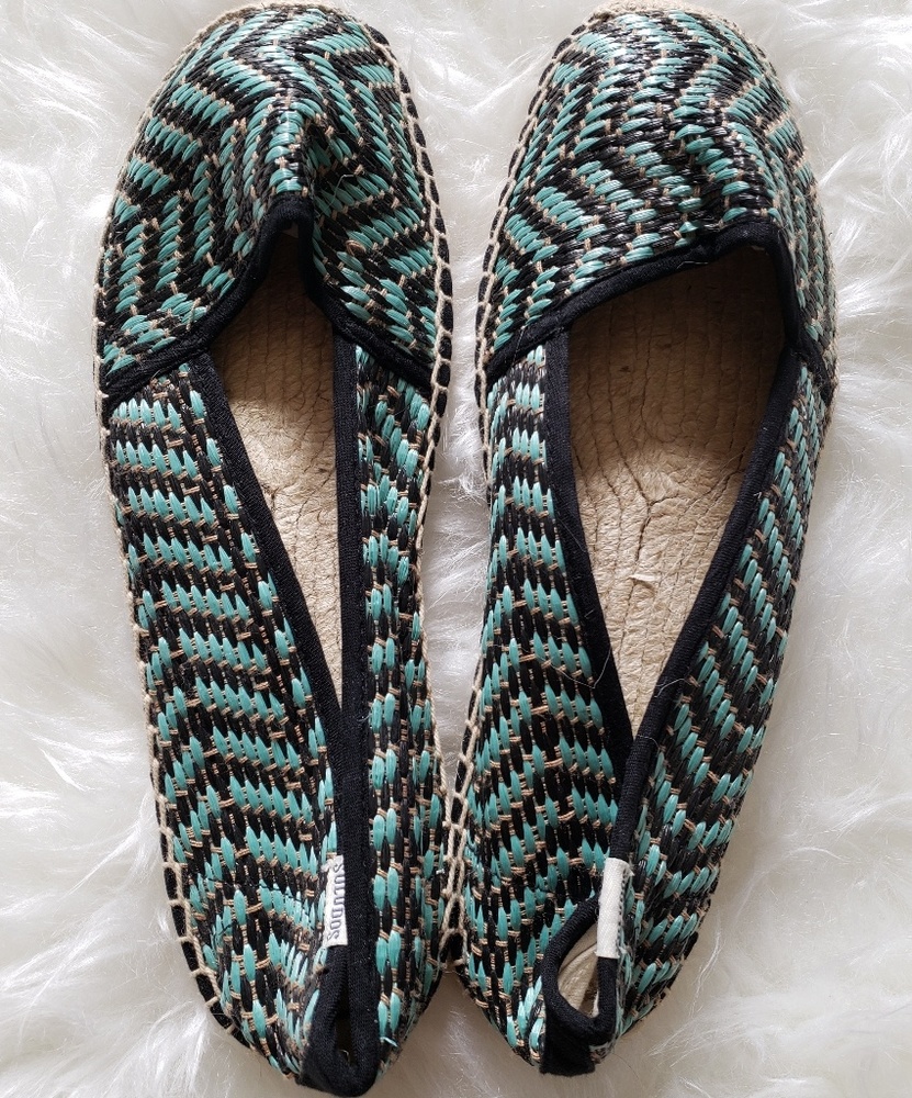 Soludos Raffia Low Cut Espadrilles